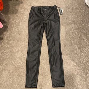 BlankNYC Eight Ball vegan leather skinny pants